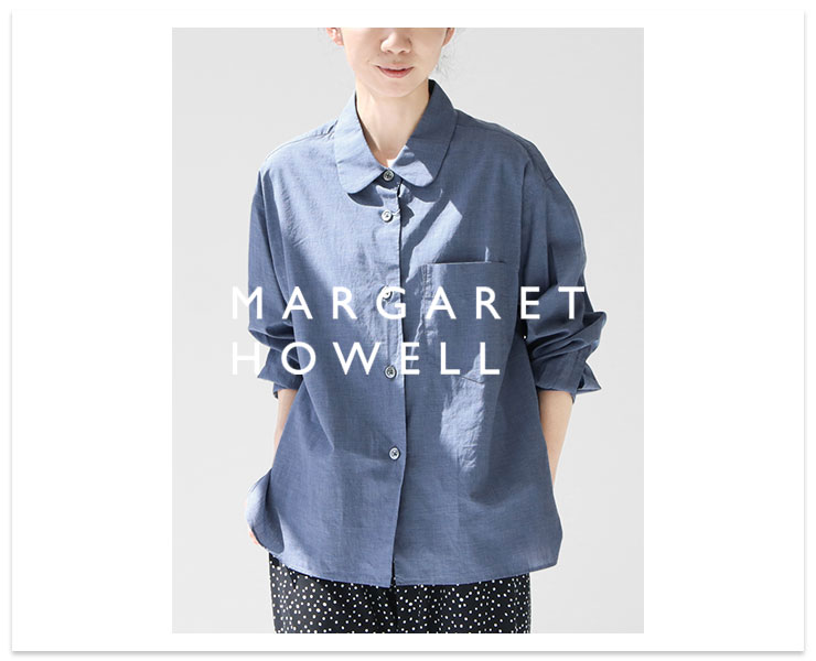 マーガレットハウエル未使用シャツ シャツ/ブラウス(七分/長袖) 格安