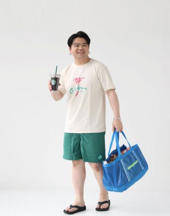 Mixta/PALM TREE Tシャツ