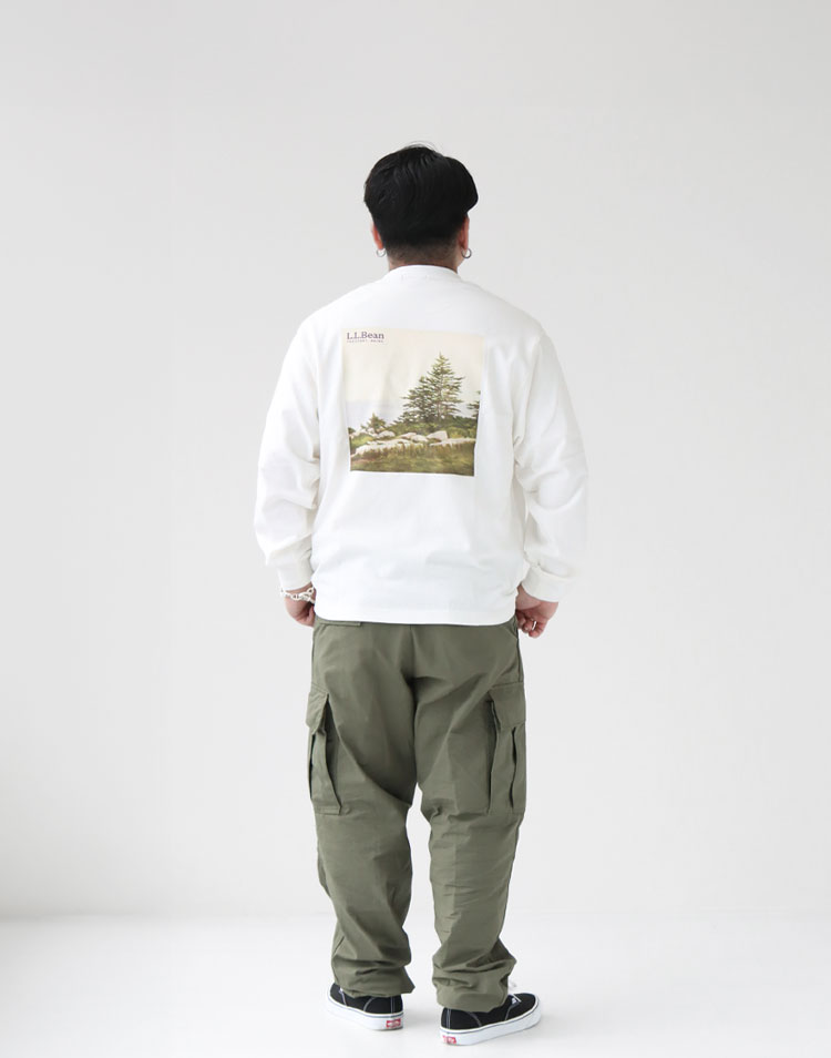 L.L.Bean/Union Catalog Cover Long-Sleeve Tシャツ