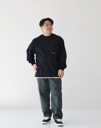 L.L.Bean/Union Long-Sleeve Stripe Tシャツ